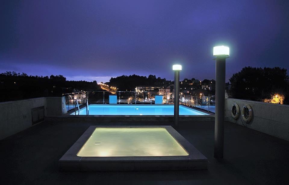 Royal Nayef Hotel Portonovo Bagian luar foto